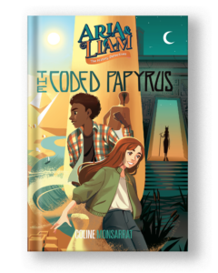 Aria & Liam: The Coded Papyrus book cover
