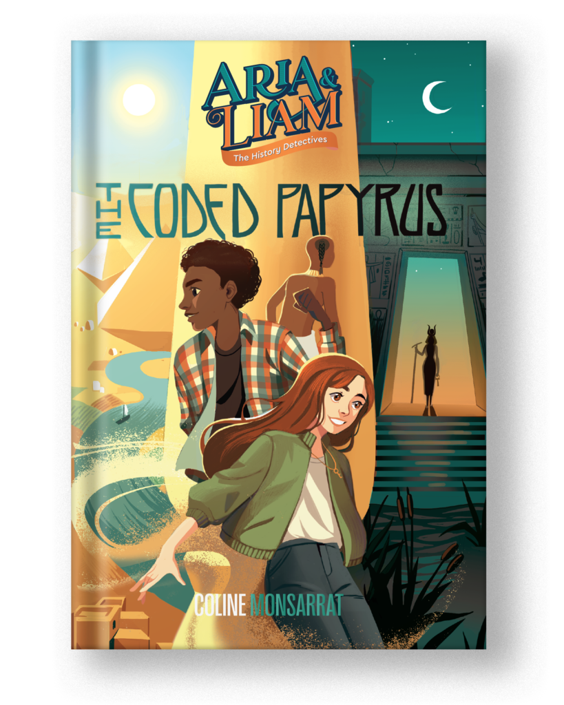 Aria & Liam: The Coded Papyrus book cover
