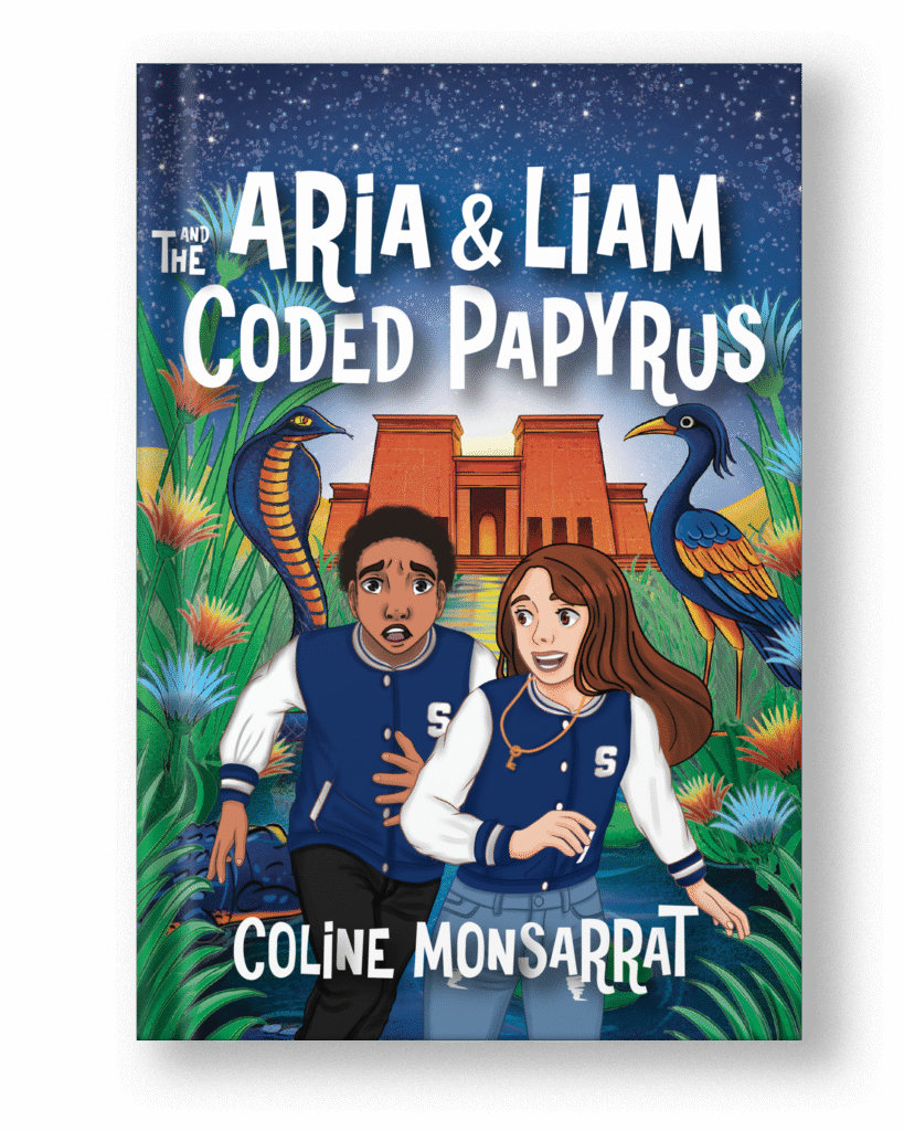 Aria & Liam and The Coded Papyrus cover